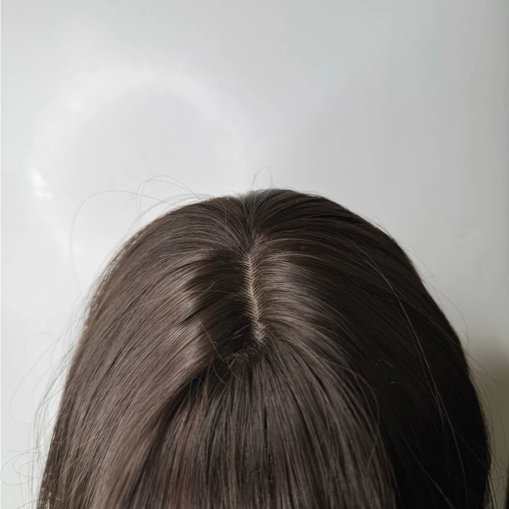 20 Inch Wig  Brown Loose Wavy Wig With Bangs | Ultra Natural Look |